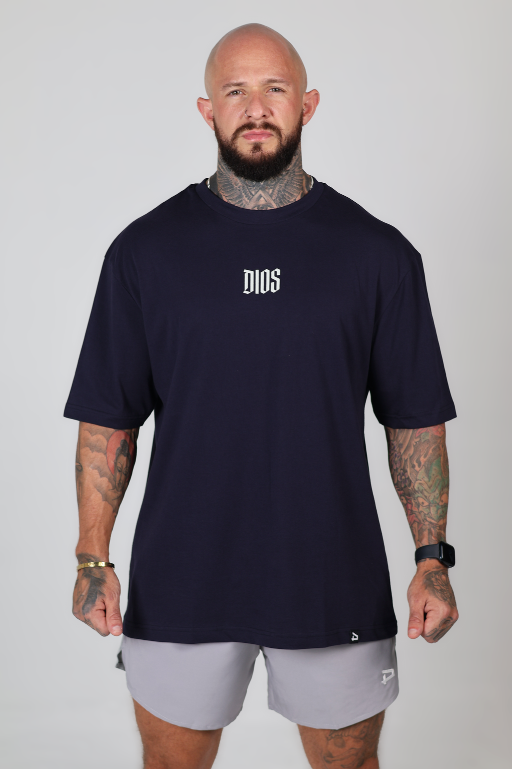 Training Squad Tee - Navy Blue
