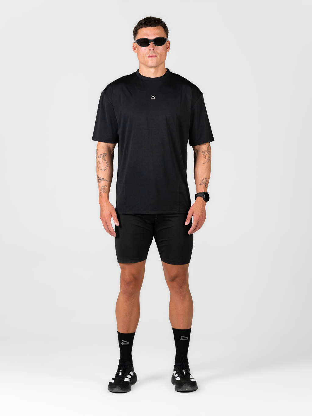 Team Dios Training Tee - Washed Black