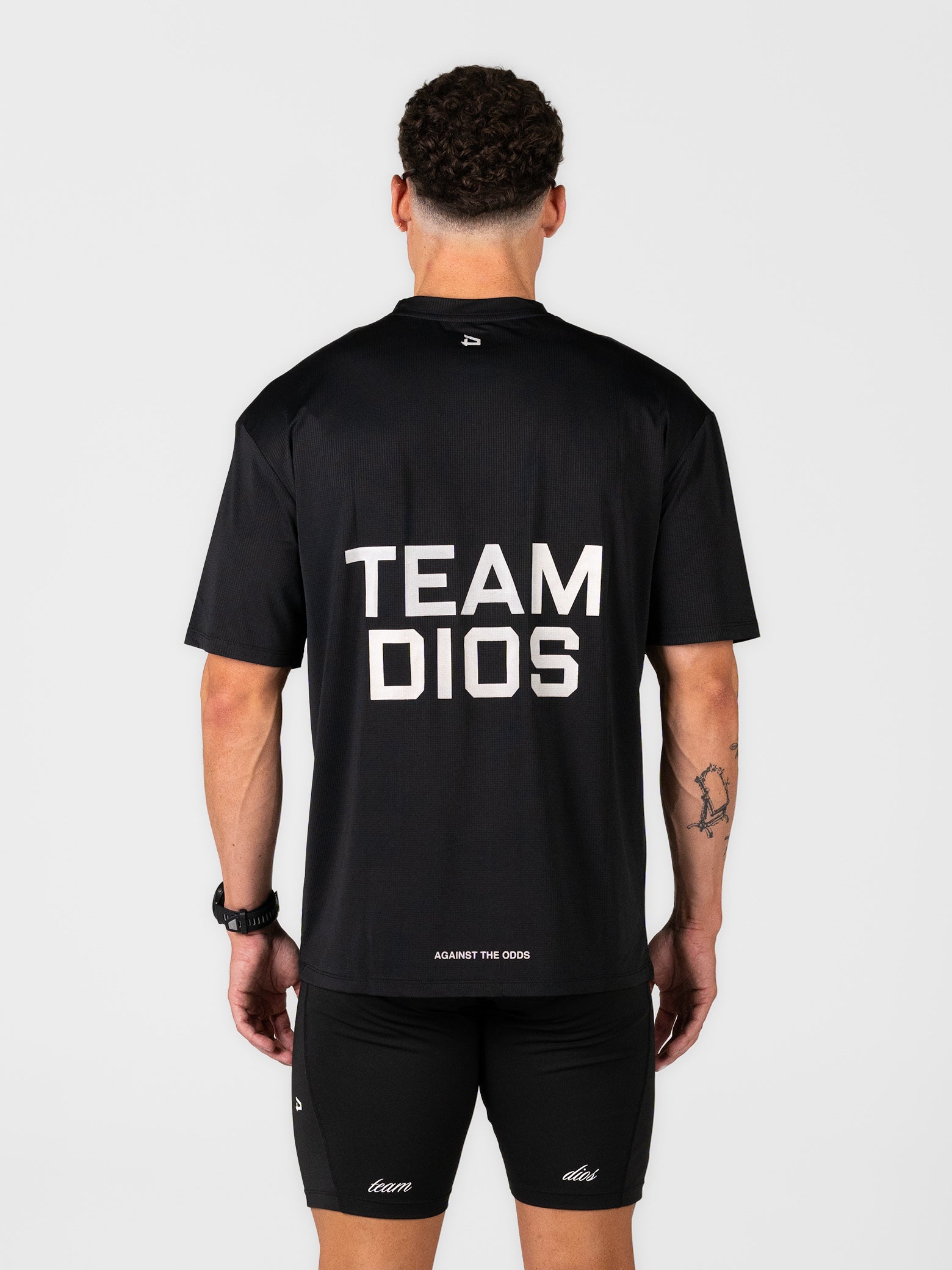 Team Dios Training Tee - Washed Black