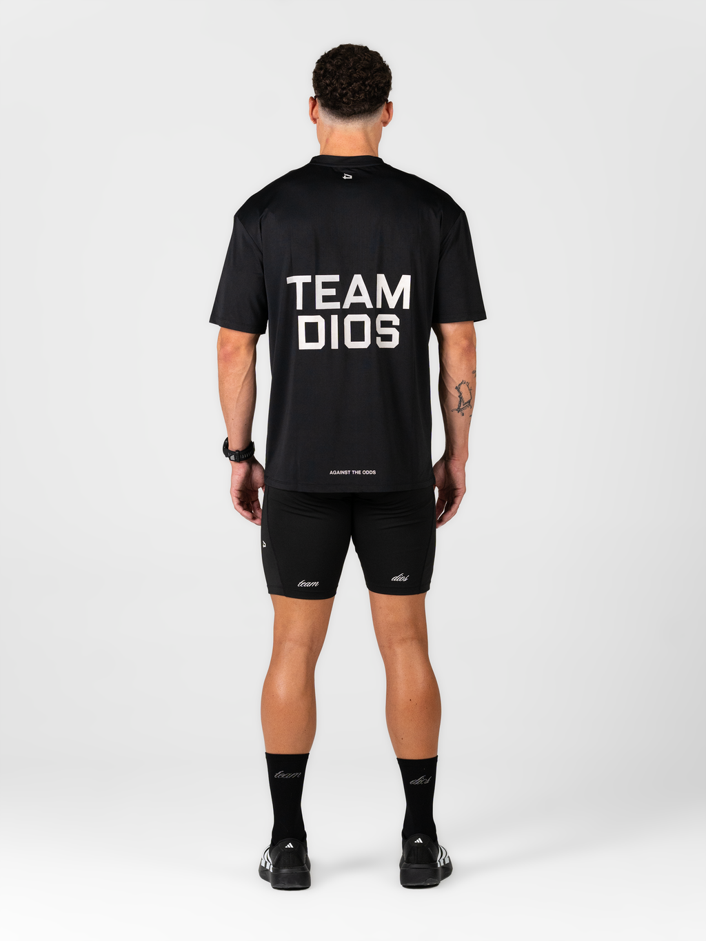 Team Dios Training Tee - Washed Black