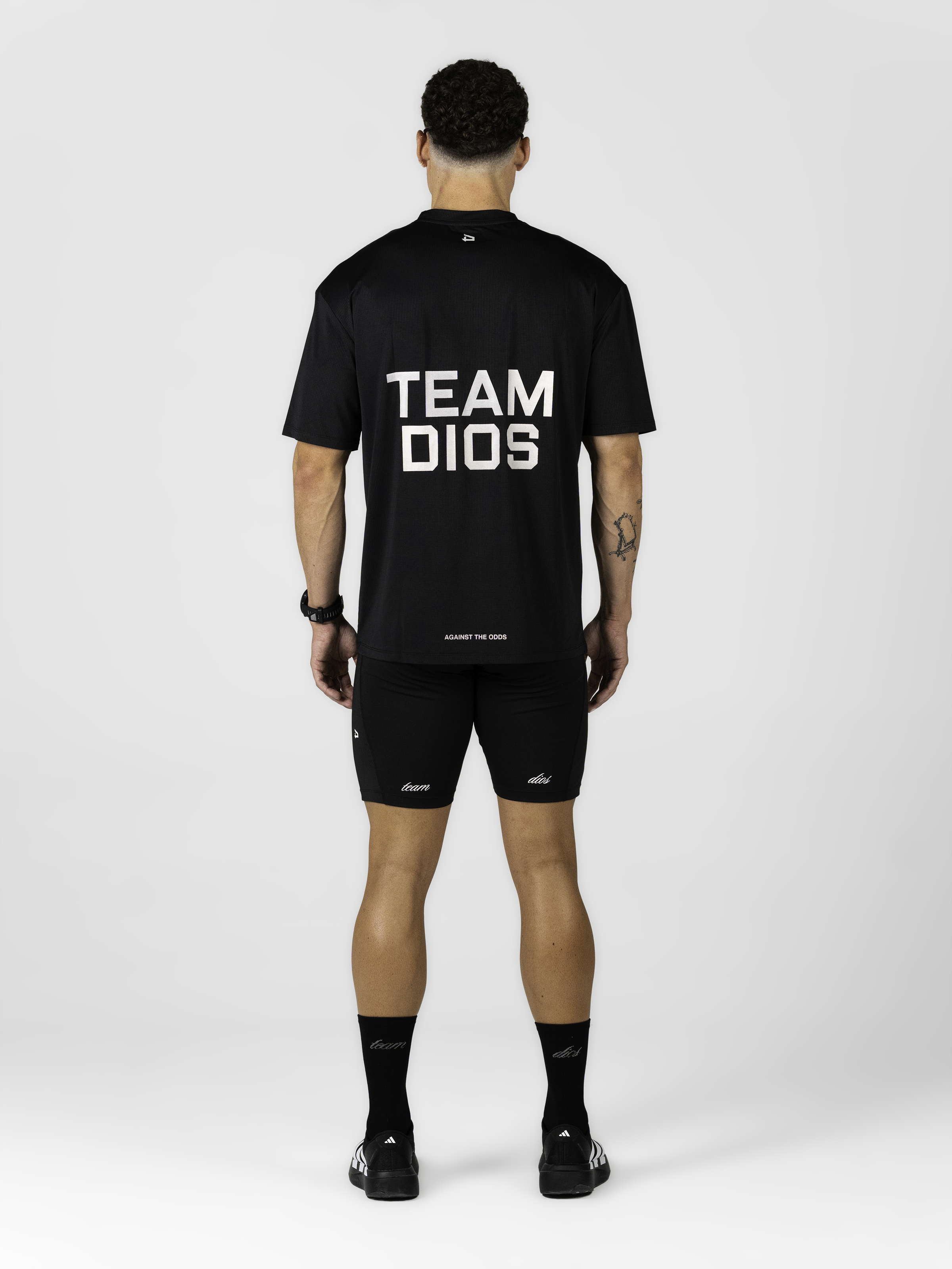 Team Dios Training Tee - Washed Black